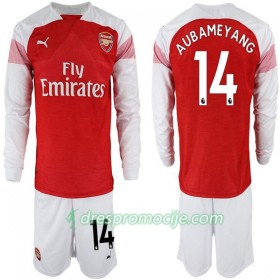 Arsenal Dres Pierre-Emerick Aubameyang 14 Dječji Domaći 2018/19 Dugim Rukavima